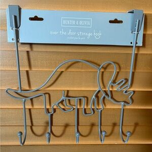 Gray Elephant NWT Over-the-Door Hook Rack/clothes, towels, posher shows display